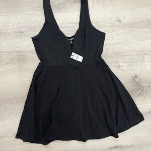 Express Black Sleeveless Dress